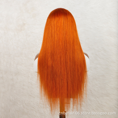 Cuticle Aligned Highlight Transparent Lace Wigs Vendors,Raw Ombre Colored Human Hair Lace Front Wigs